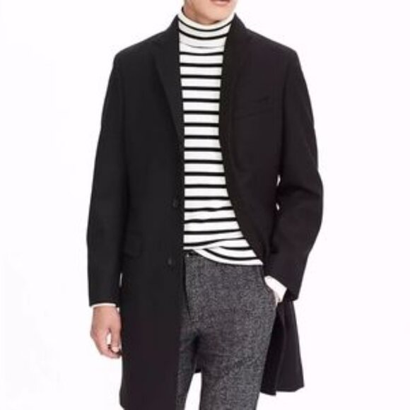 Banana Republic Italian Wool Blend Top Coat - Picture 4 of 6